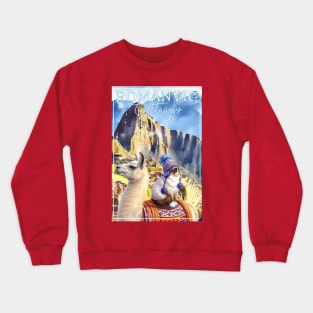 Romantic Andes Getaway Cat Ragdoll Life 40R Crewneck Sweatshirt